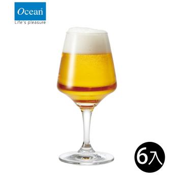 【Ocean】 CRAFT 精釀高腳啤酒杯-390ml/6入組- 標準杯系列