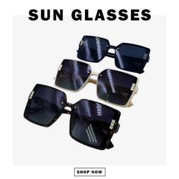 【GUGA】偏光太陽眼鏡 流行時尚大方框(墨鏡 偏光眼鏡 出遊戶外逛街搭配 時尚配件)