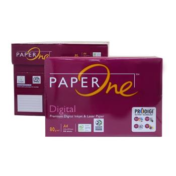 PaperOne 彩印專業 影印紙 Digital A4 80P 5包/箱 (紅包)