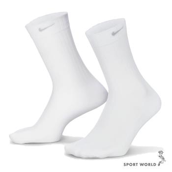 Nike 襪子 女生款長襪 中筒襪 輕薄 一組單雙入 白【運動世界】DV5701-100