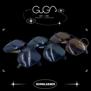 【GUGA】台灣製造 偏光金屬太陽眼鏡 墨鏡 偏光眼鏡 飛行員眼鏡 開車出遊戶外活動釣魚