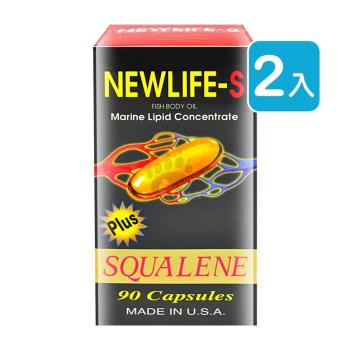 藥聯 新生命-S深海魚油膠囊 90顆 (2入)
