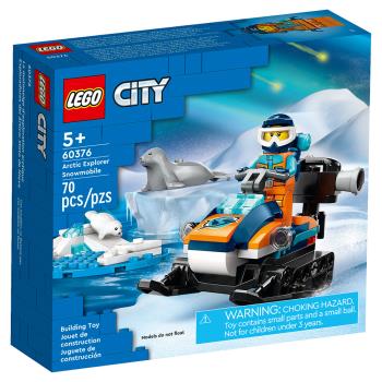 LEGO樂高積木 60376 202306 城市系列 - 北極探險家雪上摩托車