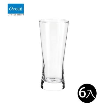 【Ocean】大都會啤酒杯-330ml/6入- 大都會系列