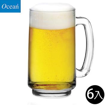 【Ocean】Playboy附柄啤酒杯-357ml/6入