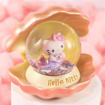 JARLL讚爾藝術 ~Hello Kitty 美人魚 水晶球擺飾KT22067生日 紀念日 告白 結婚禮物 情人節