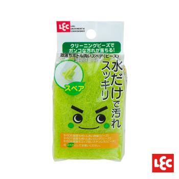 日本LEC-【激落君】日製伸縮式海綿刷替換海綿