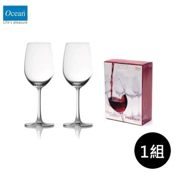 【Ocean】麥德遜紅酒杯-425ml(2入方形禮盒組)/1組
