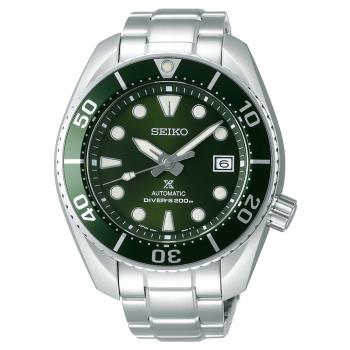 SEIKO 精工 PROSPEX 綠水鬼200米潛水機械錶-45mm(6R35-00A0G/SPB103J1)