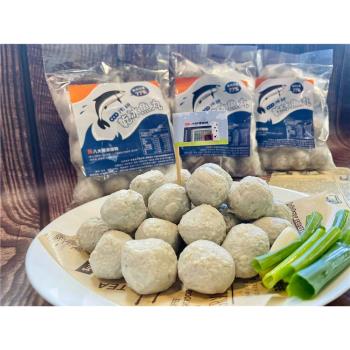 【冷研碳索館】特選高蛋白優質乾冰魚丸團購組5包裝 ( 500g /包)