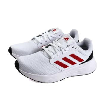 adidas GALAXY 6 M 跑鞋 運動鞋 白/紅條紋 男鞋 HP2428 no059