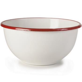 《ibili》琺瑯餐碗(紅12cm)