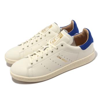 adidas 休閒鞋 Stan Smith Lux 男鞋 米白 寶藍 金標 史密斯 愛迪達 ID1995
