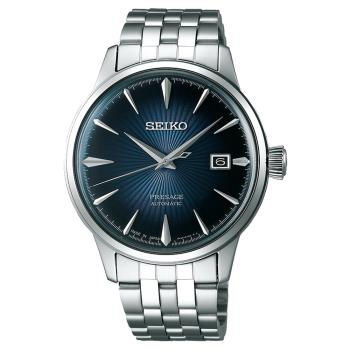 SEIKO 精工 PRESAGE Cocktail雞尾酒動力儲存機械錶-40.5mm(4R35-01T0A/SRPB41J1)