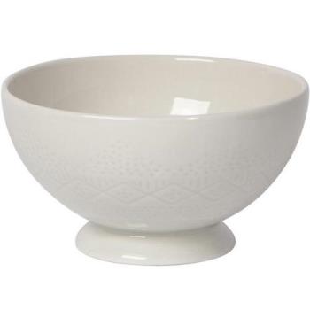 《NOW》刻紋石陶餐碗(圖騰灰11.5cm)
