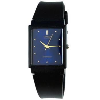 【CASIO】 簡約方型時尚設計腕錶-羅馬藍面 (MQ-38-2A)