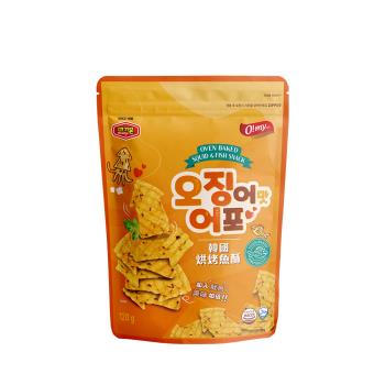 【歐邁福】韓國烘烤魚酥-魷魚口味120g