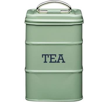 《KitchenCraft》復古茶葉收納罐(綠1300ml)