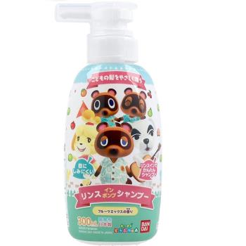 日本【Bandai】世界名動畫系列 兒童弱酸性洗髮精300ml 動物森友會