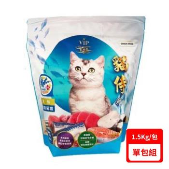 CATPOOL貓侍天然無穀貓糧-六種魚(藍貓侍) 1.5KG