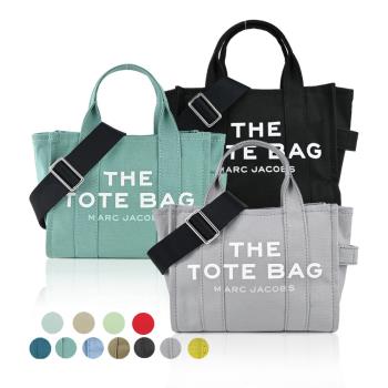 MARC JACOBS Mini TOTE 字母印花帆布兩用托特包(多色選)