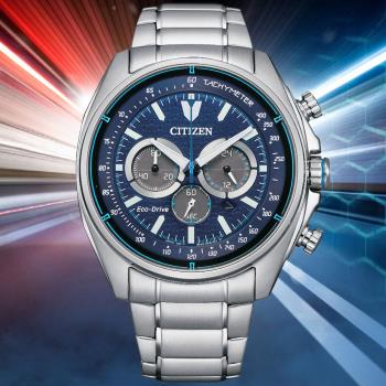 CITIZEN星辰 Chronograph系列 光動能 經典計時腕錶 CA4560-81L