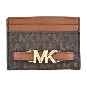 MICHAEL KORS REED 滿版造型卡片/名片夾-咖