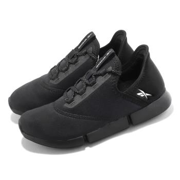 Reebok 慢跑鞋 DailyFit DMX AP 女鞋 黑 全黑 動感氣墊 套入式 運動鞋 GY3691
