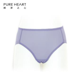 Pure Heart 復古素面-氧化鋅抗菌 超薄無痕內褲(中腰)6件組-型號808
