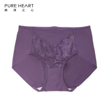 Pure Heart 花漾蕾絲-氧化鋅抗菌 透氣無痕內褲(中腰)6件組-型號830