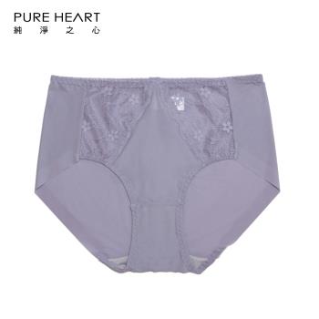 Pure Heart 花漾蕾絲-氧化鋅抗菌 超薄無痕內褲(中腰)6件組-型號831