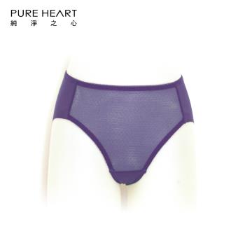 Pure Heart 復古波點-氧化鋅抗菌 薄紗無痕內褲(中腰)6件組-型號832