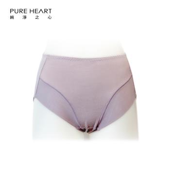 Pure Heart 素面純色-莫代爾石墨烯 天絲棉抗菌內褲(中高腰)6件組-型號855