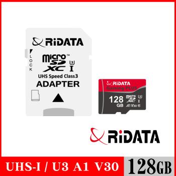 RIDATA錸德 Gaming card Micro SDXC UHS-I(U3)_V30_A1 128GB