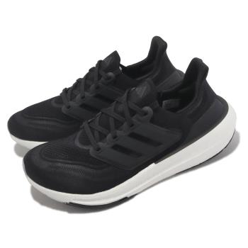 adidas 慢跑鞋 Ultraboost Light 男鞋 黑 白 緩震 路跑 馬拉松 運動鞋 愛迪達 GY9351