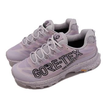 Merrell 戶外鞋 Moab Speed GTX SE Gore-Tex 1TRL 女鞋 粉紫 黑 防水 溯溪 ML037768