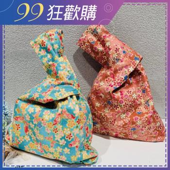任-【Sayaka紗彌佳】京都和風結經典印花系列手腕包