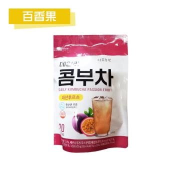 韓國DaNongWon 康普茶-百香果口味x5袋(20包/袋)酸酸甜甜微氣泡感