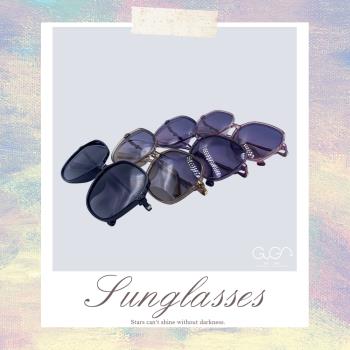 【GUGA】偏光太陽眼鏡 古典水鑽愛心款 墨鏡 偏光眼鏡 太陽眼鏡 出遊戶外逛街搭配 時尚配件