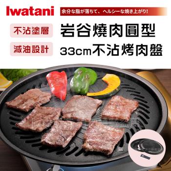 【Iwatani岩谷】日本燒肉不沾烤肉盤-33cm-大-圓型(CB-A-YPL)