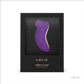 情趣用品 LELO SONA 2 Cruise 索娜二代 加強版 首款聲波吮吸式按摩器 紫色