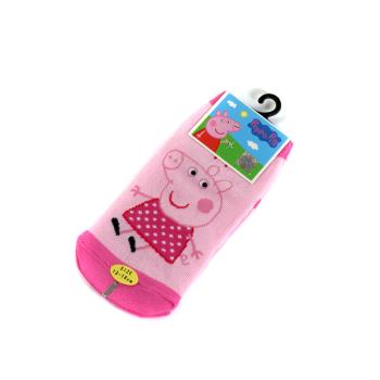 粉紅豬小妹 Peppa Pig 粉紅色 兒童短襪 PG01 noB72