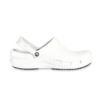 Crocs Bistro WhiCemented 男鞋 女鞋 白色 防滑 速乾 工作 卡駱馳 涼拖鞋 10075-100