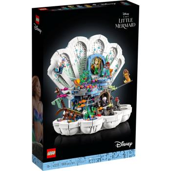 LEGO樂高積木 43225 202307 迪士尼公主系列 - The Little Mermaid Royal Clamshell(小美人魚)