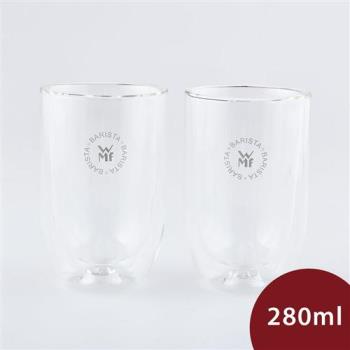 【WMF】Barista 雙層隔熱玻璃杯 280ml 2入