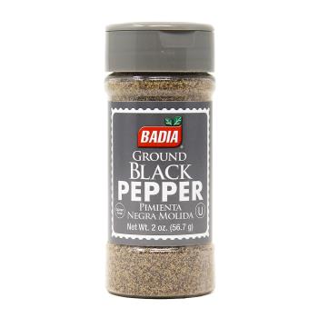 【Badia Spices】美國進口 黑胡椒粉2罐優惠組(56.7g x 2)