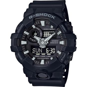 CASIO G-SHOCK 絕對強悍200米雙顯計時錶/GA-700-1B