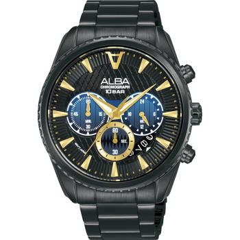 ALBA 雅柏 東京印象計時手錶-43mm AT3J09X1 VD53-X394SD