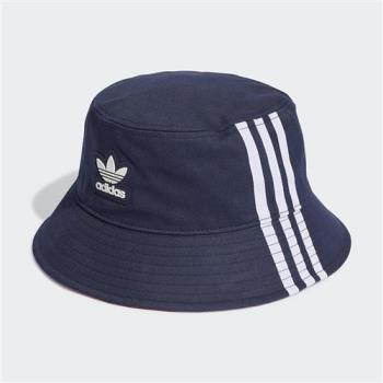 Adidas 帽子 漁夫帽 Adicolor 石洗 純棉 斜紋 深藍【運動世界】IL4882