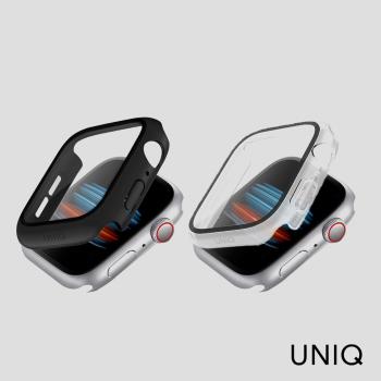 UNIQ Apple Watch 45mm Nautic IP68 防潑水防塵超輕量曲面玻璃錶殼